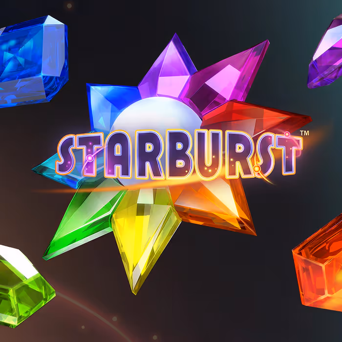 Starburst - klassischer kosmischer Slot mit erweiternden Wilds und Respins
